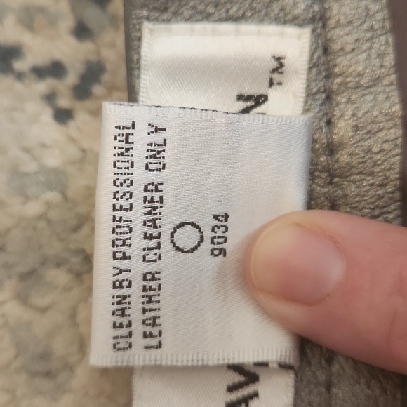 Vintage David Benjamin Leather Skirt - Picture 7 of 8